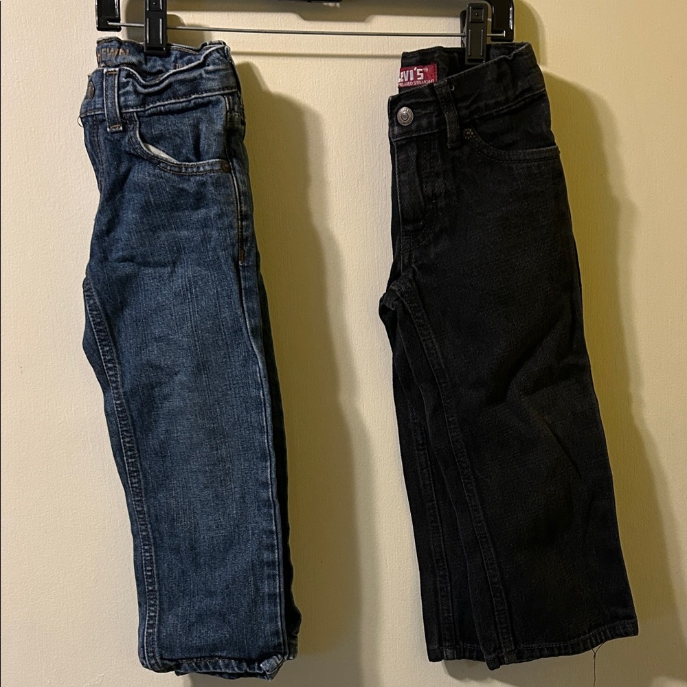 Levi's Kids Denim Jeans Set - Blue and Black